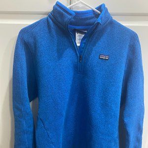 PATAGONIA WOMENS BETTER SWEATER 1/4 ZIP FLEECE